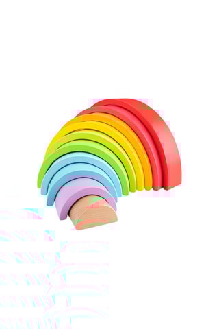 Arc-en-ciel en bois - Dès 12 mois