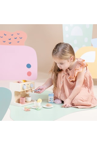 Machine à café en bois - Dès 3 ans