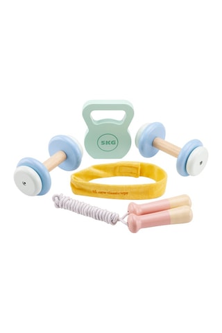 Ensemble de fitness en bois - Dès 3 ans