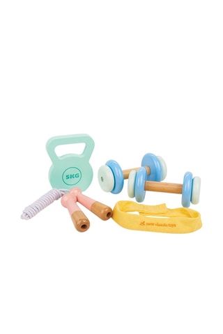 Ensemble de fitness en bois - Dès 3 ans