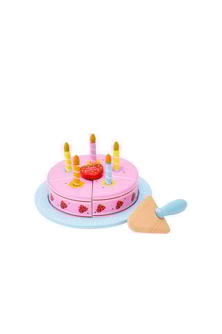 Gâteau d'anniversaire en bois à découper - Dès 18 mois
