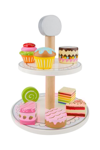 Présentoir à gâteaux en bois - Dès 2 ans