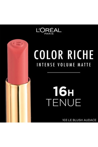 Lippenstift Color Riche Intense Volume Matte - N°103 Le blush audace - 1,8 g