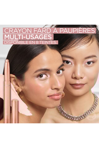 Crayon fard à paupières - 115 twinkly rose - 1,4 g - L’Oreal Paris