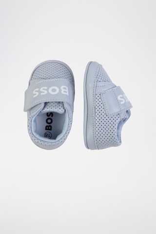 Chaussons en cuir - Bleu clair - Hugo Boss