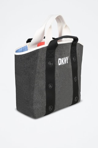 Cabas réversible - Noir et bleu - DKNY