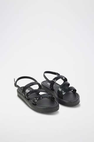 Sandales en cuir - Noir - Karl Lagerfeld