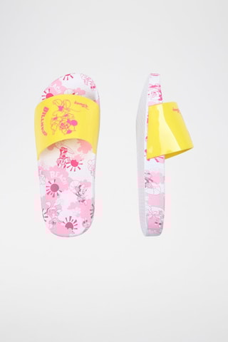 Claquettes Minnie et Daisy Disney - Jaune - Billieblush