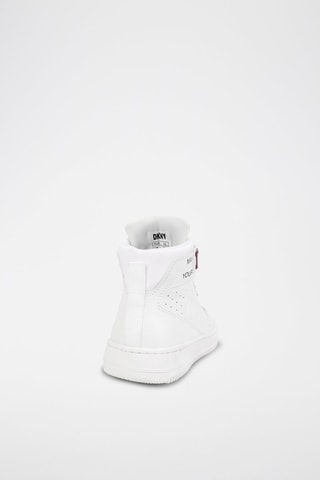 Baskets en cuir - Blanc - DKNY