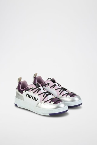 Baskets - Argenté et violet - DKNY