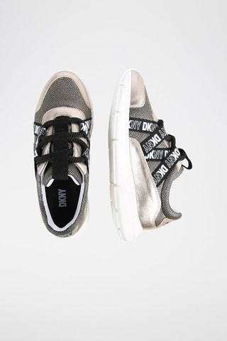 Baskets en cuir - Doré - DKNY