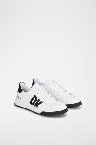 Baskets en cuir - Blanc - DKNY