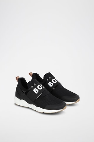 Baskets en cuir - Noir - Boss