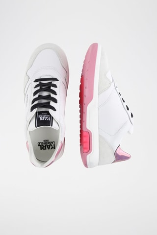 Baskets en cuir - Blanc - Karl Lagerfeld