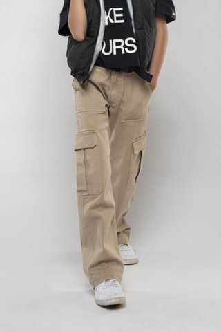 Pantalon cargo - Beige - DKNY