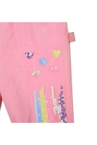 Jogging en velours - Rose - Billieblush