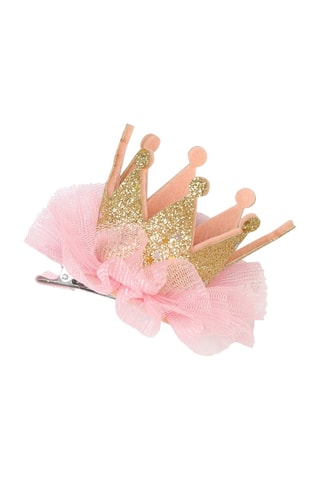 Veste en jean et barrette - Bleu - Billieblush