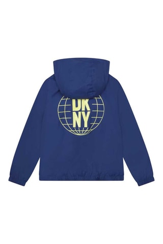 Coupe-vent déperlant et réversible - Bleu et noir - DKNY