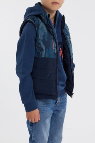 Coupe-vent à capuche - Bleu - Timberland