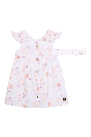 Robe et bandeau - Blanc - Billieblush