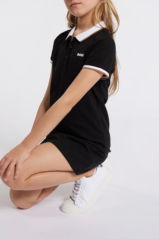 Robe polo - Noir - Boss