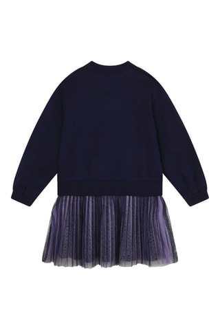 Robe trompe-l’œil - Bleu nuit - Billieblush