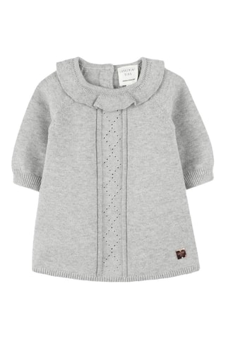 Robe en coton biologique - Gris clair - Carrément beau