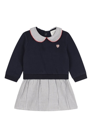 Robe - Blanc et bleu marine - Carrément beau