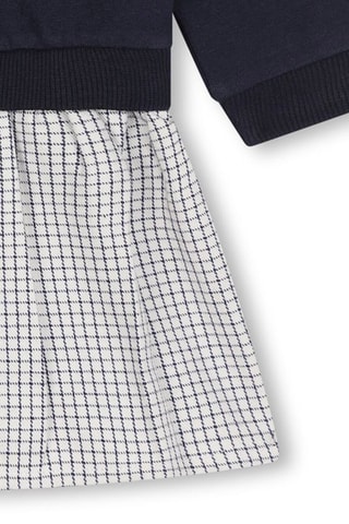 Robe - Blanc et bleu marine - Carrément beau