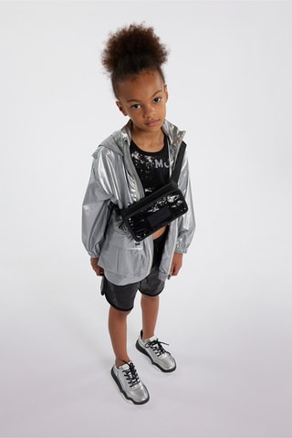 Coupe-vent à capuche - Argenté - Marc Jacobs