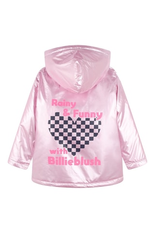 Ciré à capuche - Rose poudré - Billieblush