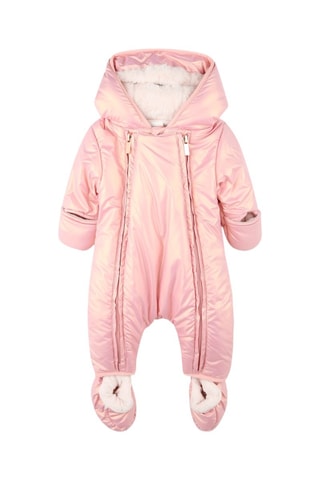 Combipilote à capuche - Rose poudré - Carrément Beau