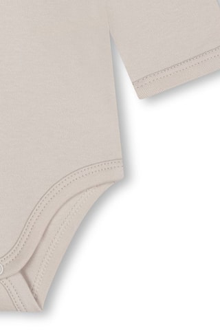 Body en coton biologique - Taupe - Carrément Beau