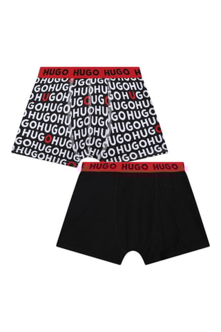 2 boxers - Noir et blanc - Hugo