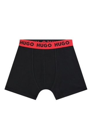 2 boxers - Noir et blanc - Hugo