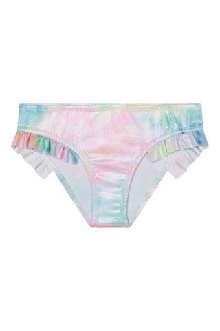 Maillot 2 pièces tie and dye - Rose et bleu - Billieblush