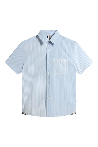 Chemise - Bleu et blanc - Boss