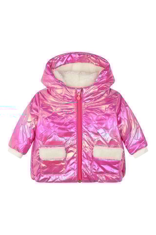 Doudoune à capuche - Rose - Billieblush