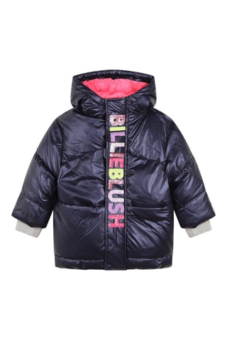 Doudoune à capuche - Indigo - Billieblush