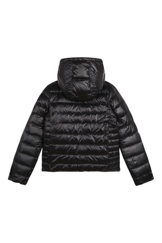 Doudoune réversible à capuche - Noir et beige - Boss