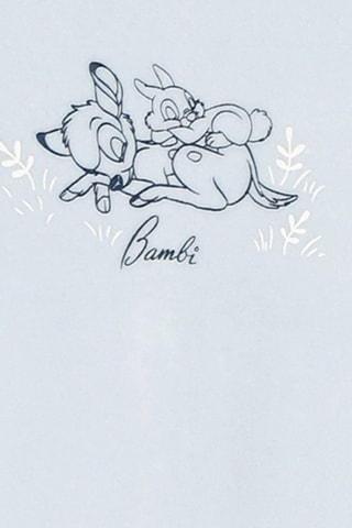 Pyjama en coton biologique Bambi et Panpan Bambi Disney - Ciel - Carrément Beau