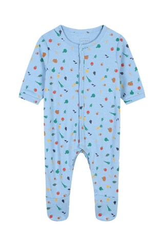 Pyjama en coton biologique - Ciel  - Carrément Beau