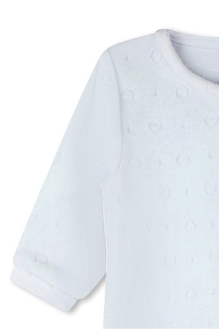 Pyjama en coton biologique - Blanc - Carrément Beau