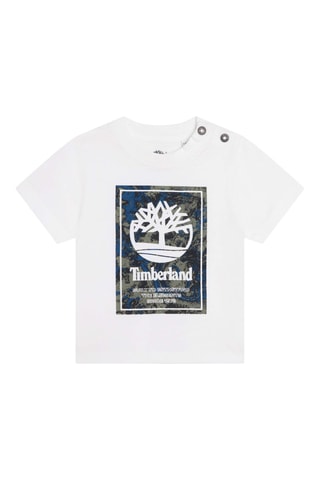 T-shirt en coton biologique Blanc - Timberland