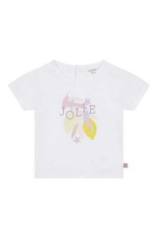 T-shirt en coton biologique - Blanc - Carrément Beau