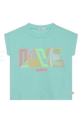 T-shirt - Bleu - Billieblush