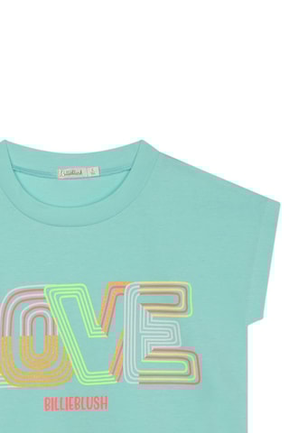 T-shirt - Bleu - Billieblush
