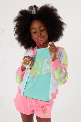 T-shirt - Bleu - Billieblush