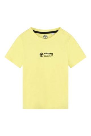 T-shirt en coton biologique - Jaune - Timberland