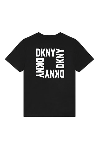 T-shirt en coton biologique - Noir - DKNY